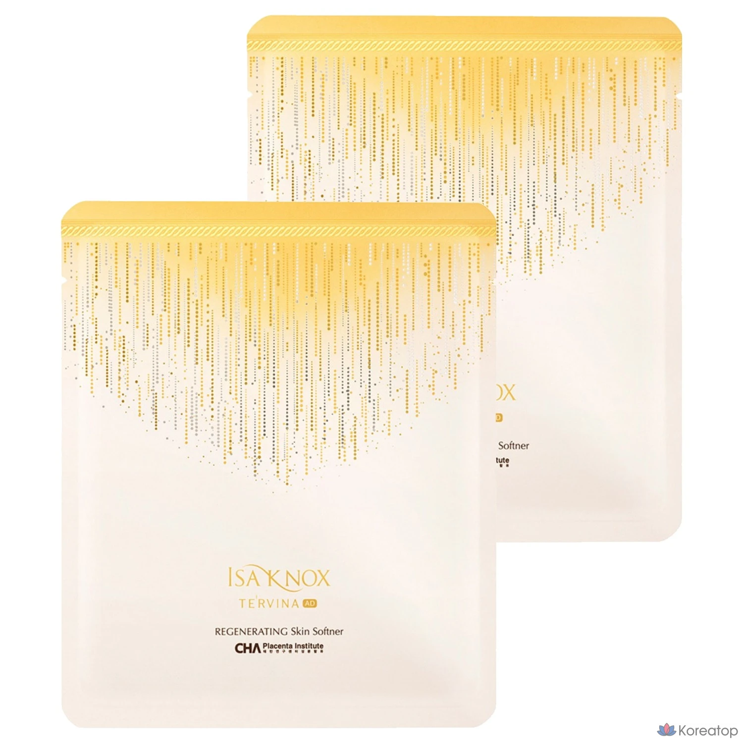 Регенерирующая золотая ампульная маска Isa Knox Terbina AD, 1 упаковка, 2 упаковки