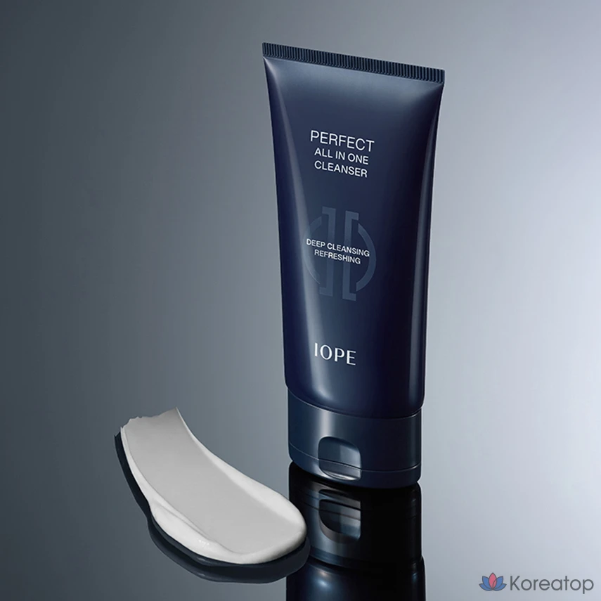 IOPE Men Perfect Clean All-in-One Cleanser, 125 г, 1 шт.