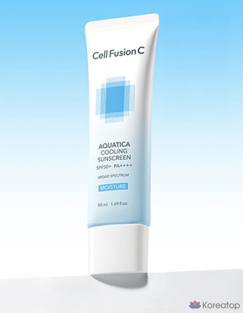 Набор охлаждающих солнцезащитных средств Cellfusion C Aquatica, 50 мл + 35 мл, SPF50+ PA++++, 1 шт.