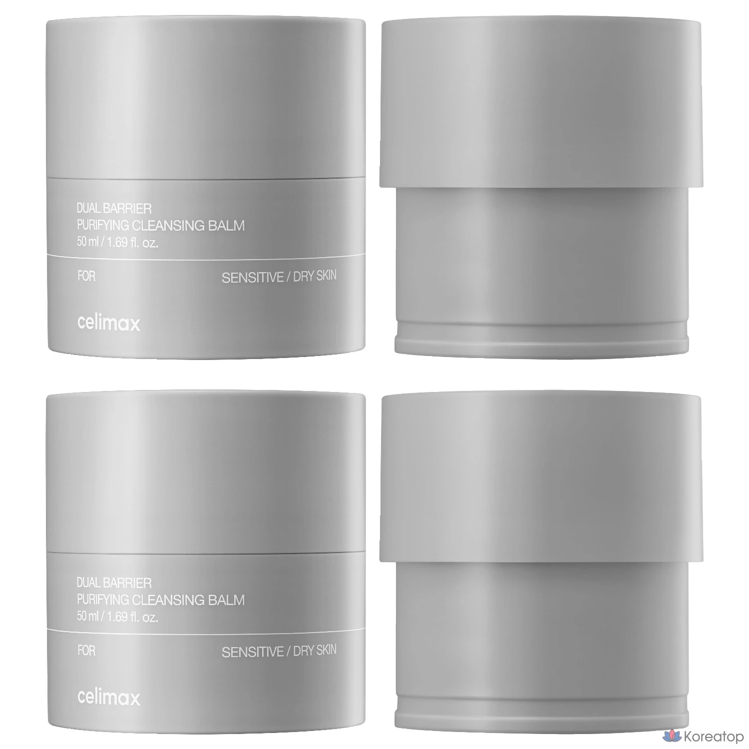 Очищающий бальзам Celimax Dual Barrier Purifying Cleansing Balm (Основной + Сменный блок), 50 мл, 2 шт.