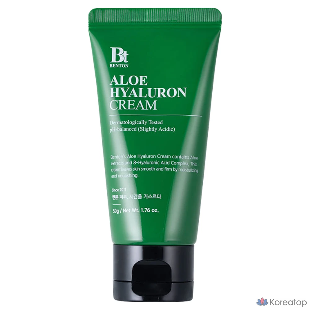 Крем Benton с алоэ и гиалуроновой кислотой, 50 г, 1 шт.