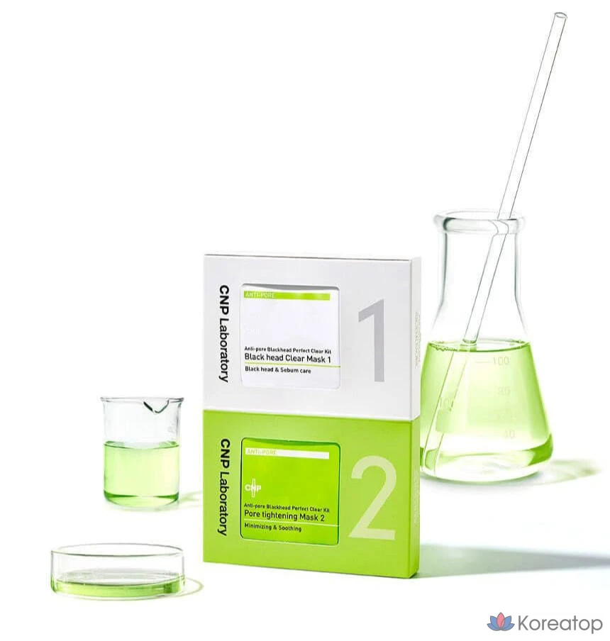 CNP Cha&Park Beurbeur Антипорная маска от черных точек для очищения носа, 1 шт., фото 6