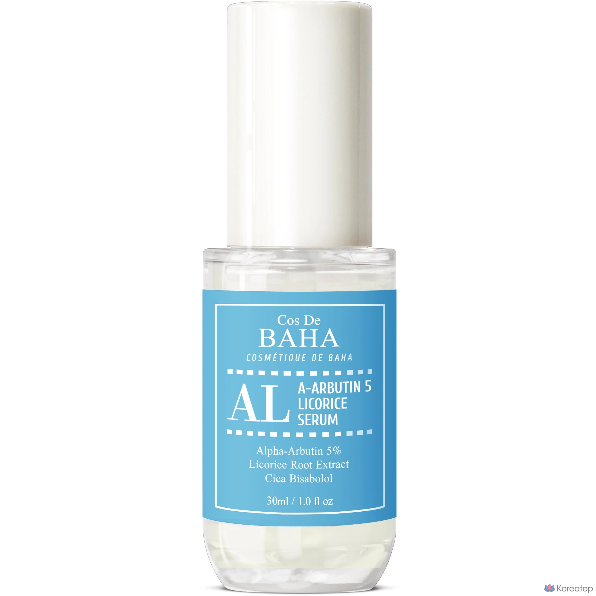 Cos De Baha Альфа-арбутин 5% отбеливающая ампула сыворотка от прыщей, 30 мл, 1 шт.