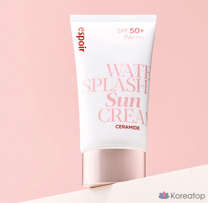 Солнцезащитный крем Espoir Water Splash Ceramide Sunscreen SPF50+ PA++++ 60 мл + 30 мл, 1 шт.