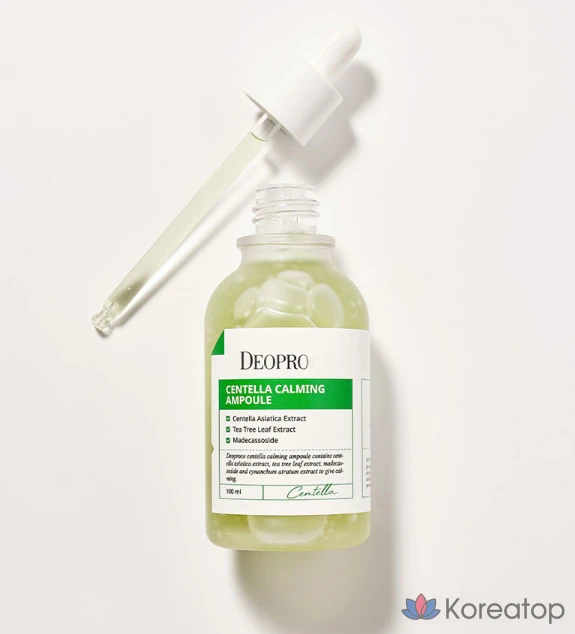 Успокаивающая ампула Deoproce с экстрактом центеллы, 100 мл, 1 шт.