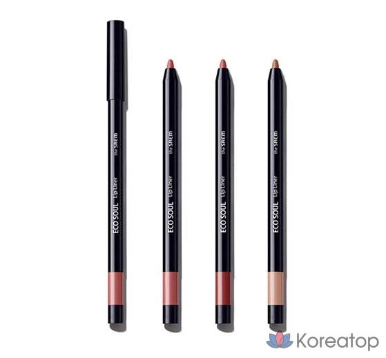 Карандаш для губ The Saem Soul Lip Liner, оттенок PK01 Rose Garden, 0.45 г, 1 шт., фото 2