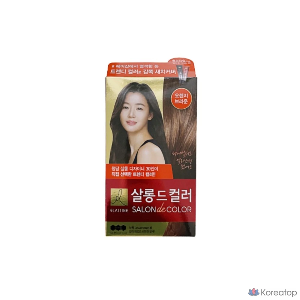 Краска для волос Elastine Salon de Color 100 г (7 оттенков), оранжево-коричневый, 1 шт., фото 2