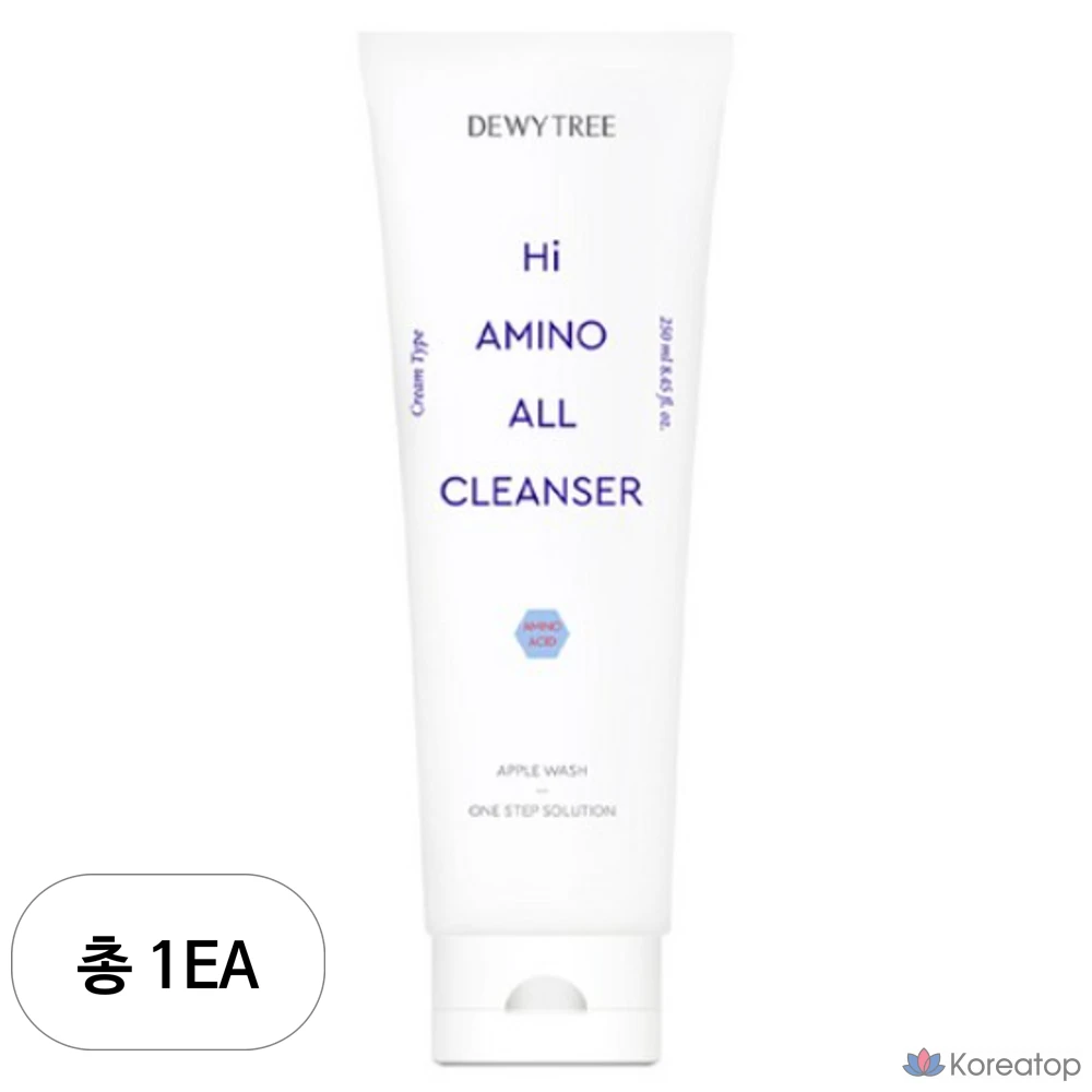 Очищающее средство Dewytree High Amino All Cleanser, 250 мл, 1 шт.