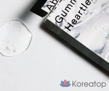 Тканевая маска для лица Abib Gum Sheet Mask Heartleaf Sticker, 27 мл, 60 шт., фото 3