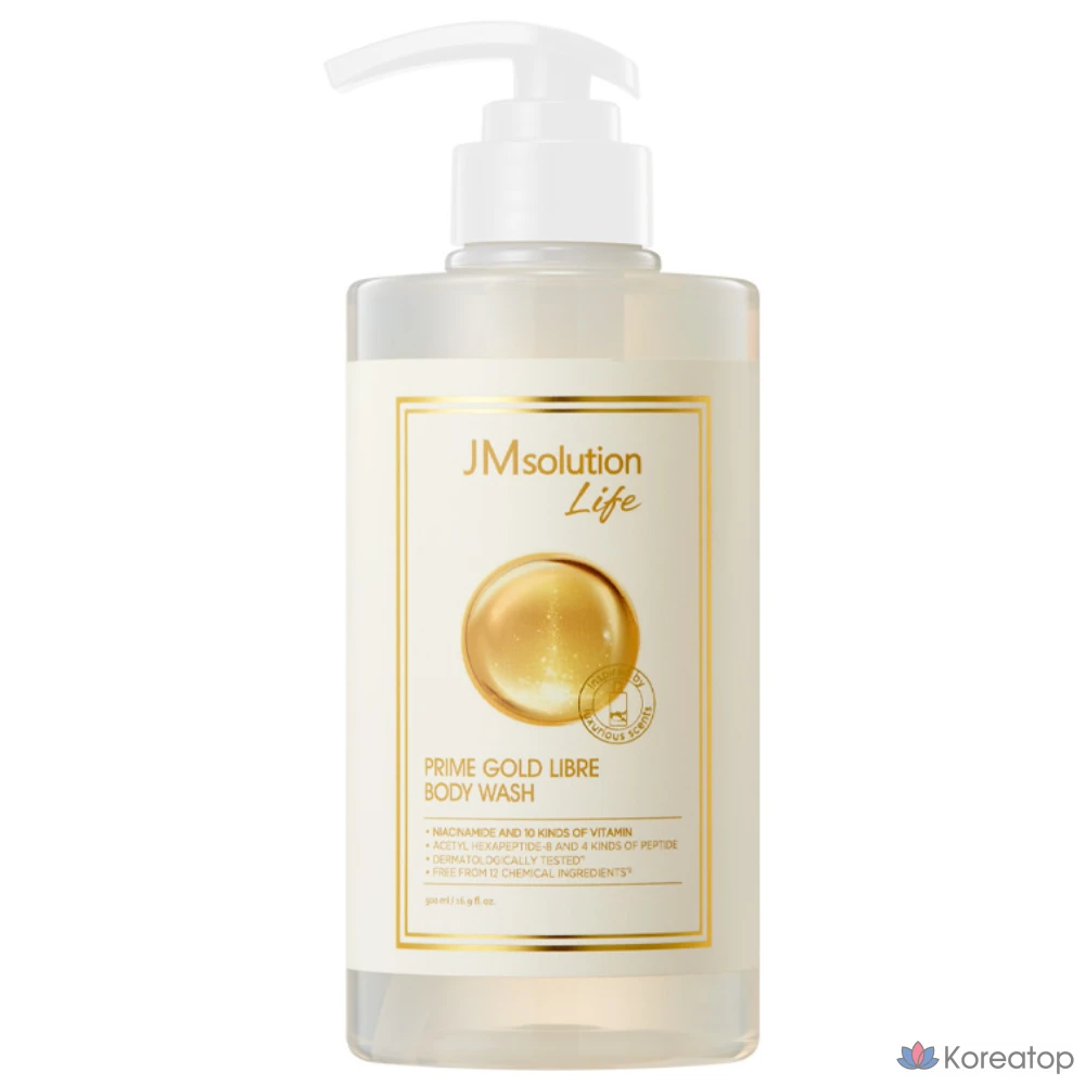 Гель для душа JM Solution Life Gold Libre с парфюмированным эффектом, 500 мл, 1 шт.