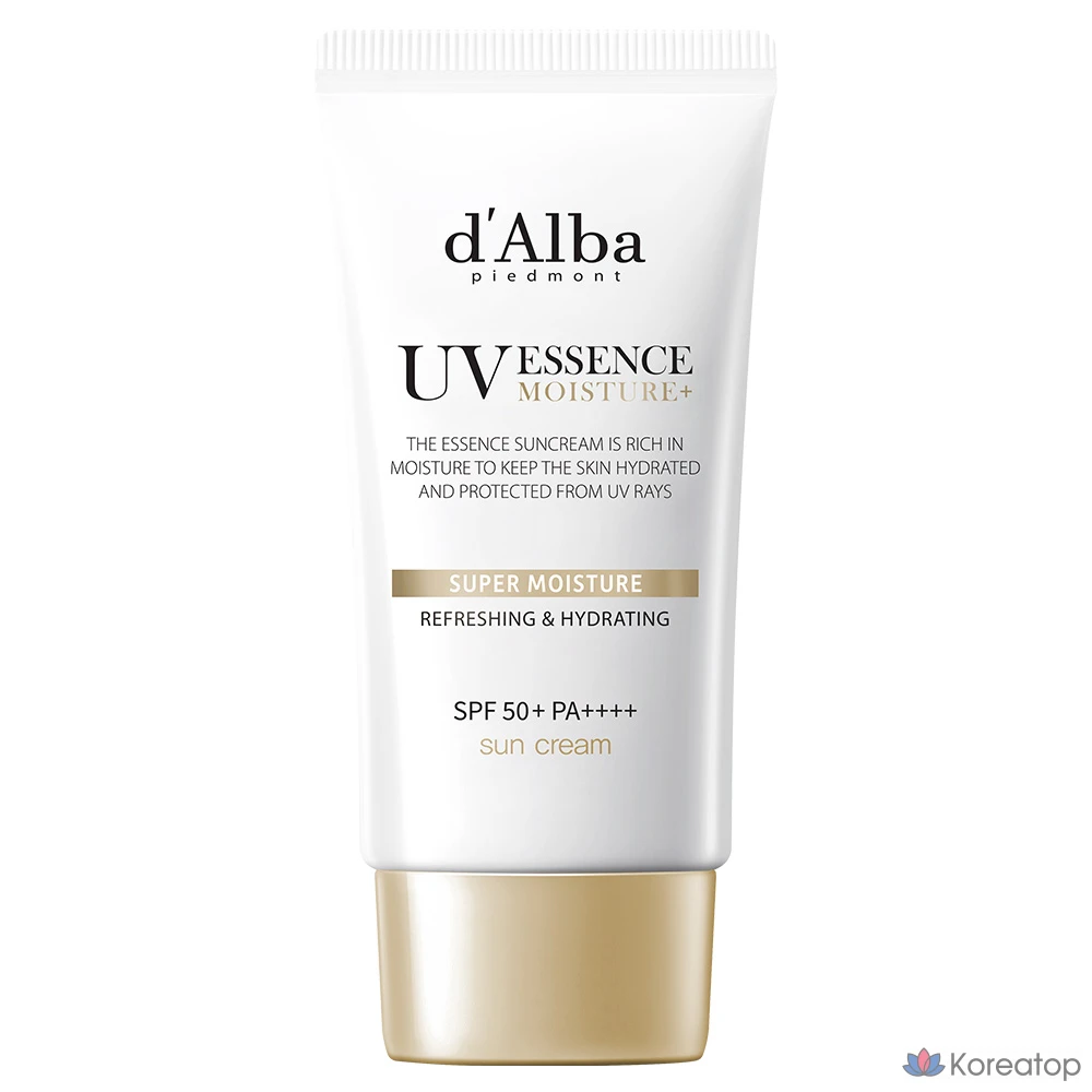 Увлажняющая эссенция-солнцезащитный крем D'alba Super Moisture Essence SPF50+ PA++++, 1 шт.