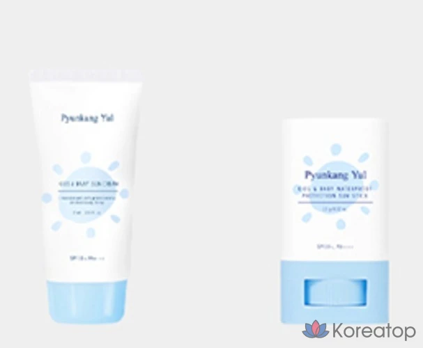 Солнцезащитный стик Pyungang Yul для детей и младенцев, водостойкий, SPF50+ PA++++, 15 г, 1 шт.