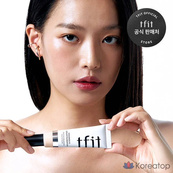 Tipit Radiance Fit Serum Foundation, 1 шт., замша N1,5