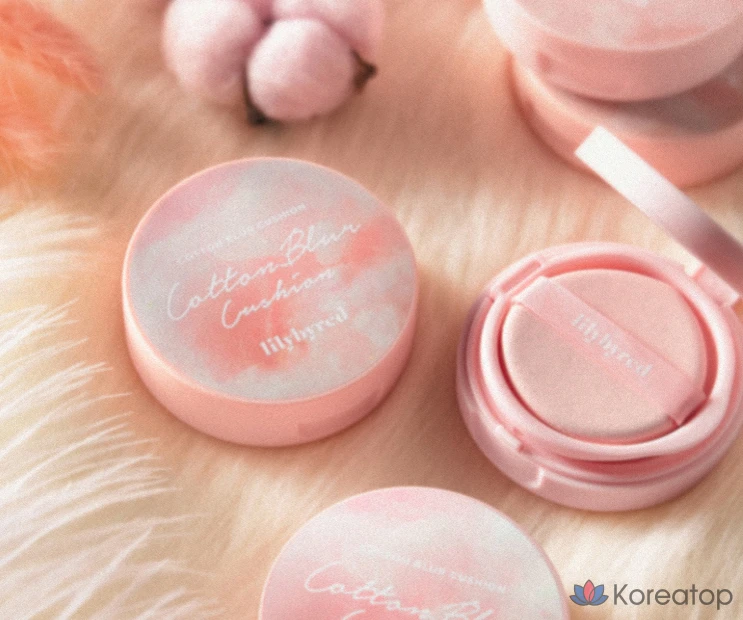 Тональный крем-кушон Lilybyred Cotton Blur 15 г, № 21 телесного цвета, 1 шт., фото 4