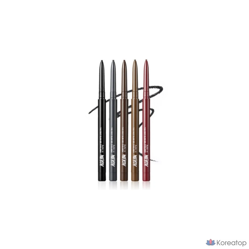 Гелевая подводка для глаз MERZY the First Slim Gel Eyeliner, 0,05 г, цвет MAUVE FANCY (GS7), 1 шт.