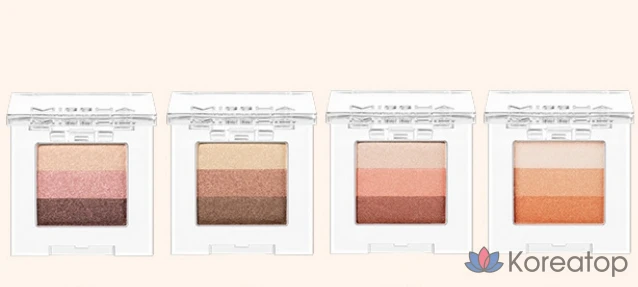 Тени для век Missha 2 г, № 3, цвет мокко-бежевый, 1 шт., фото 8