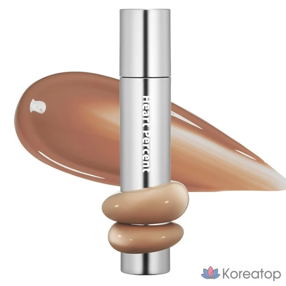 Тинт для губ Heart Percent Dot On Mood One Way Glow, 4 г, оттенок 07 Muted Caramel, 1 шт.