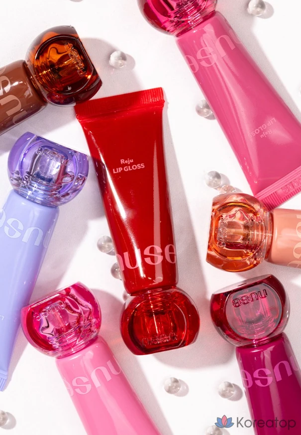 Блеск для губ Nuse Reju, 10,5 г, 1 шт., цвет Dazzle Grape, фото 7