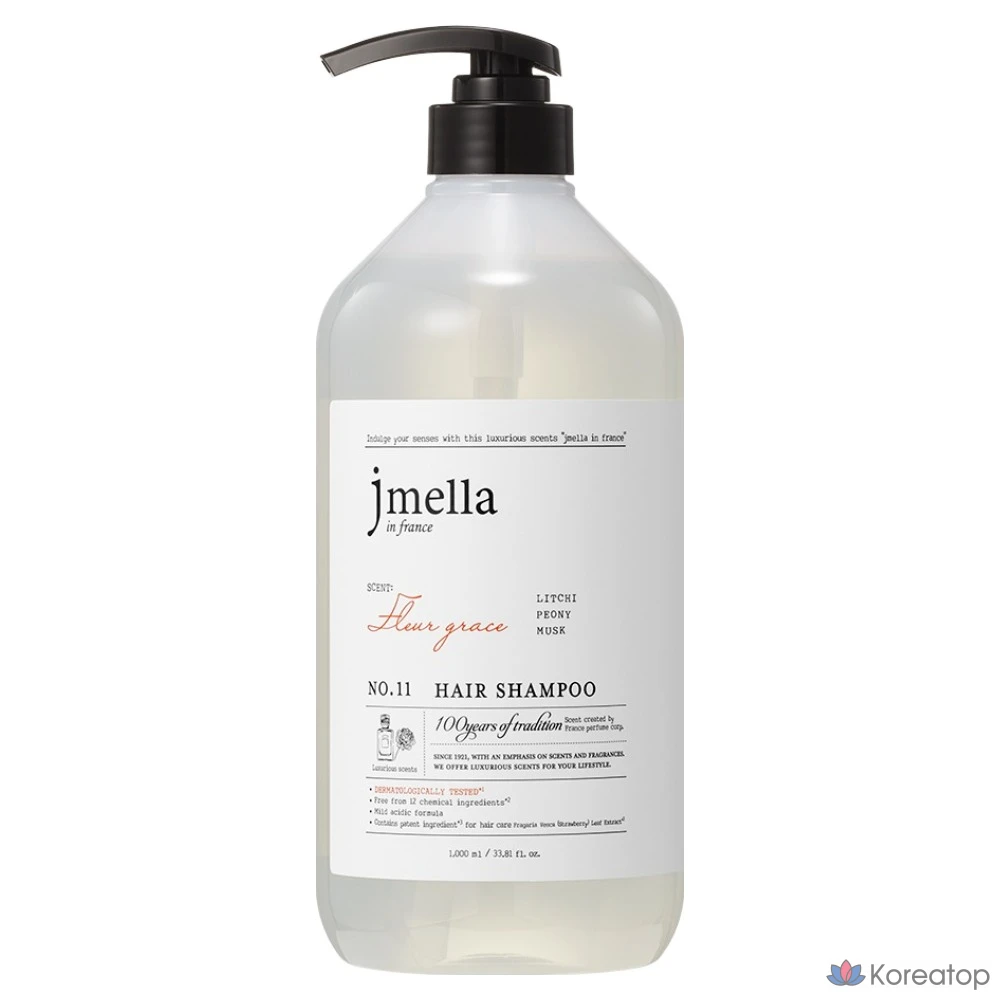Шампунь для волос Jmella Fleur Grace, Rich & Peony, 1 л, 1 шт.