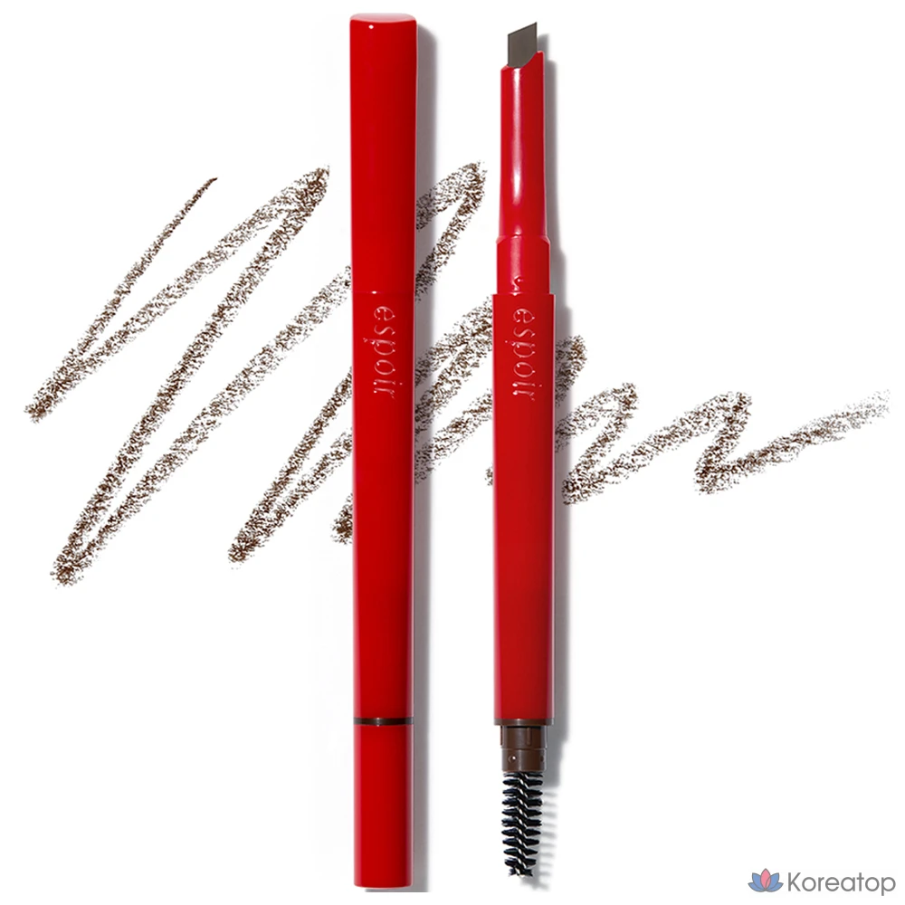 Карандаш для бровей Espoir The Brow Easy Shaping Auto Pencil 0,2 г, № 1, классический коричневый, 1 шт.