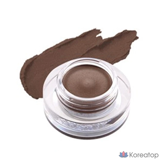 Гелевая подводка для глаз Tony Moly Back Gel Eyeliner с длинной кистью, № 3, жемчужно-коричневый цвет, 1 шт.