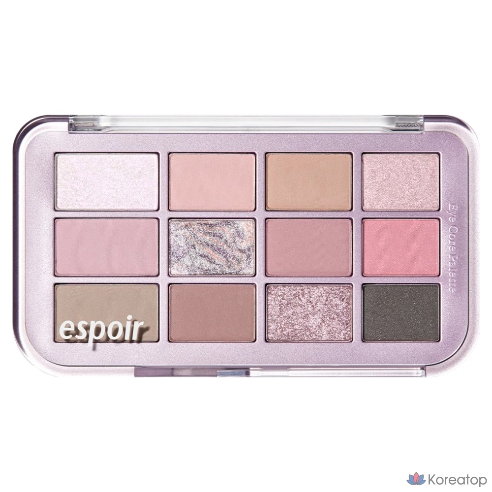 Палетка теней для век Espoir Eye Core Palette, № 10 Midnight Shell, 1 шт.