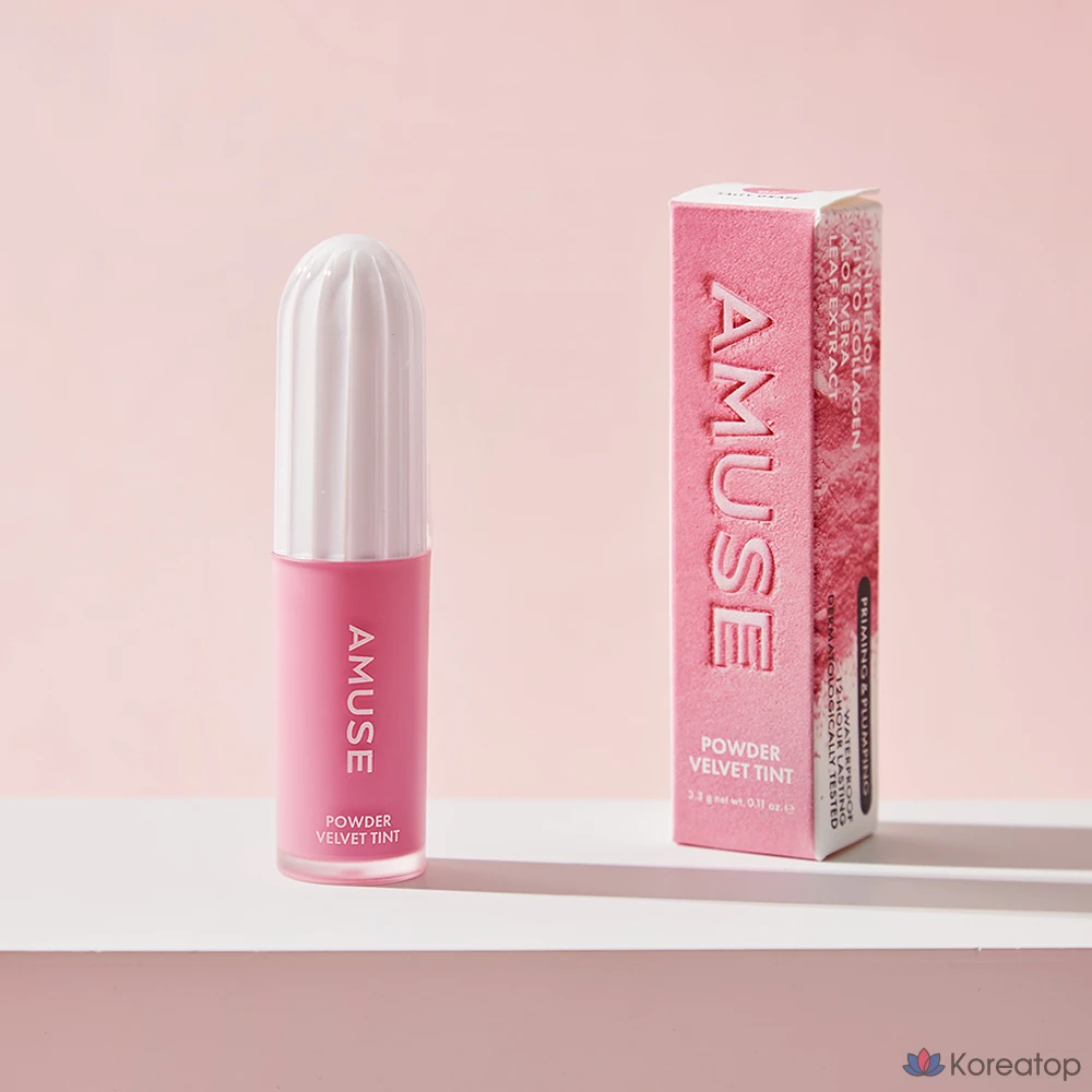 AMUSE Powder Velvet Tint, 07 Salty Grape, 1 шт., фото 2