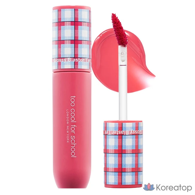 Too Cool For School Glossy Blaster Tint, 6 жевательных конфет с личи, 3,4 г, 1 шт.