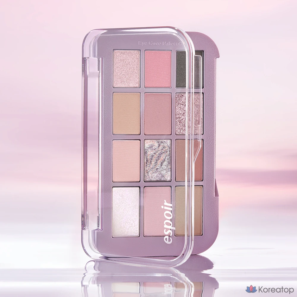 Палетка теней для век Espoir Eye Core Palette, № 10 Midnight Shell, 1 шт., фото 2