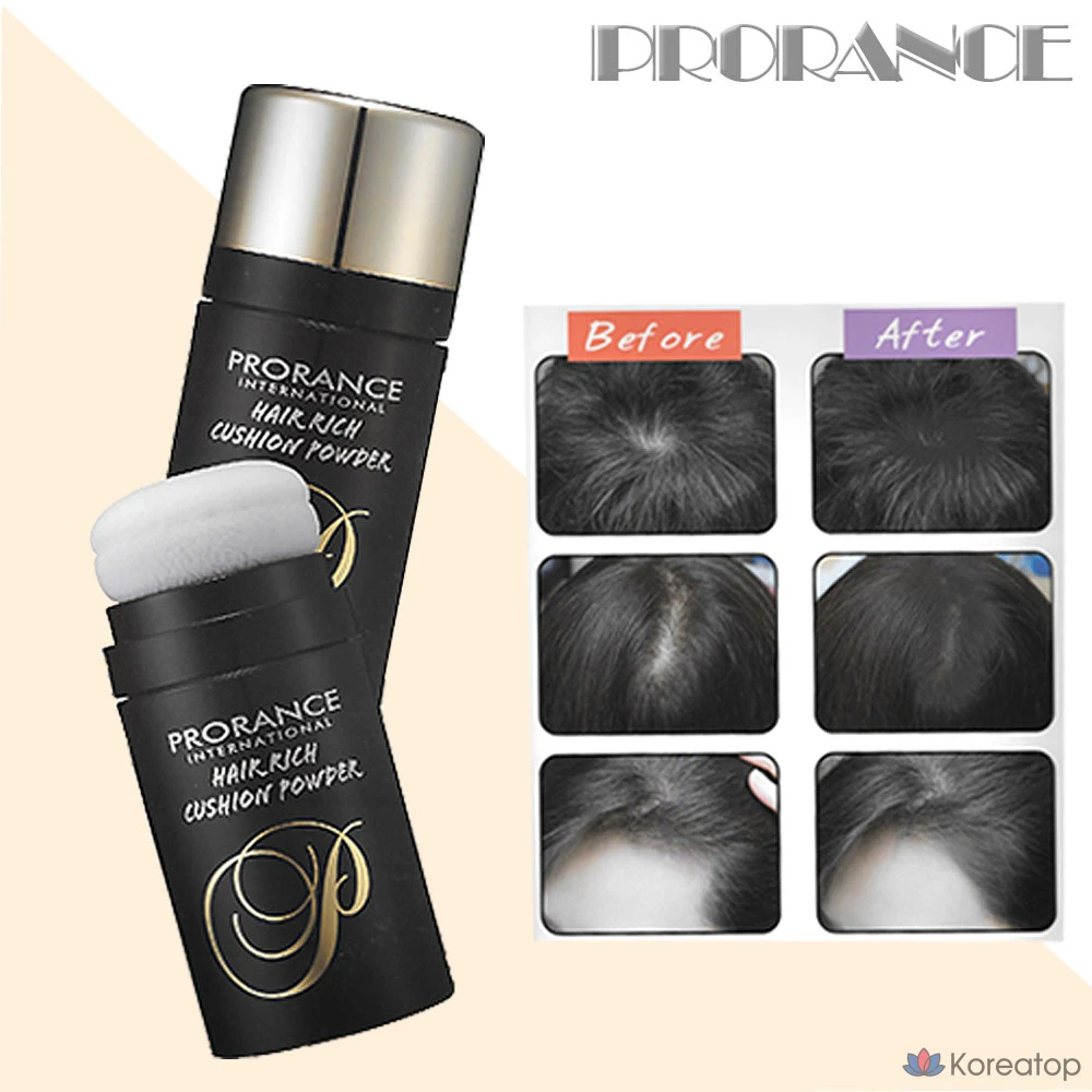 Prorance Hair Rich Cushion Powder Hair Thickener, 02 Темно-коричневый, 1 шт.