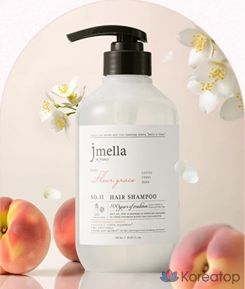 Шампунь для волос Jmella Fleur Grace, Rich & Peony, 1 л, 1 шт., фото 3