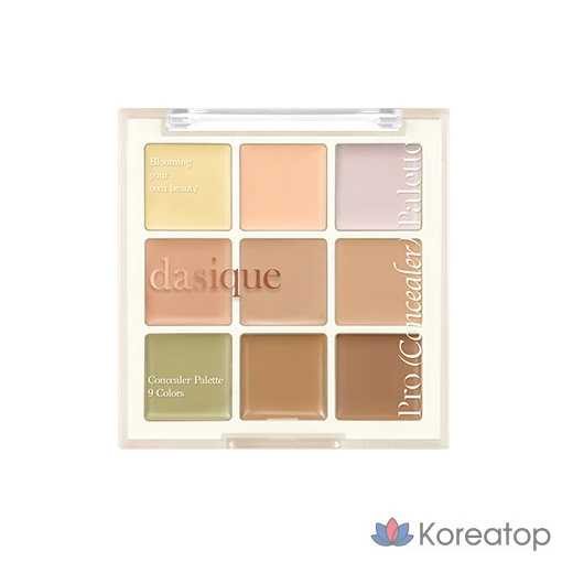 Палетка консилеров Dasique Pro, оттенок 02 Medium Cover, 1 шт.