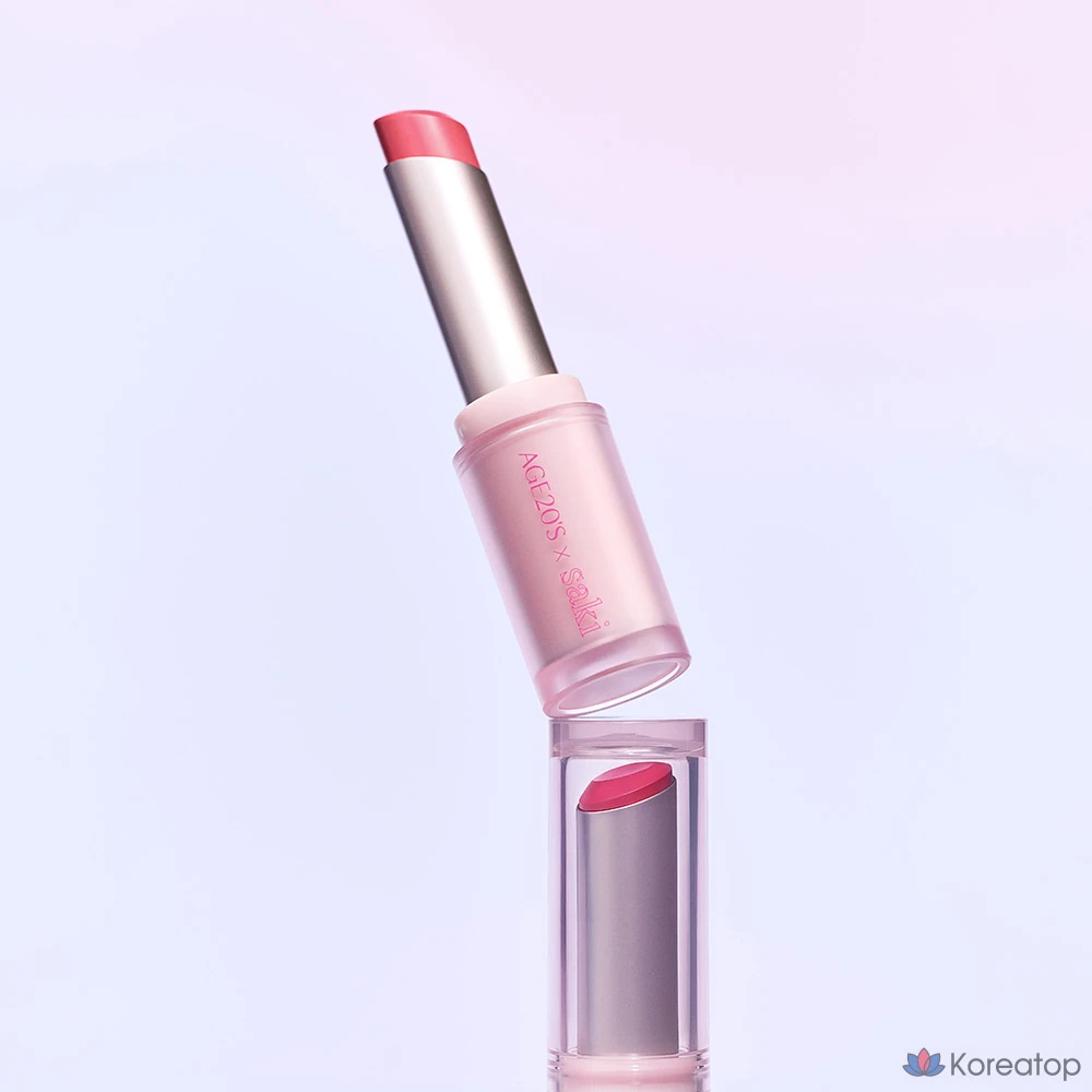 Бальзам для губ AGE 20S Careglow Lip Balm Pink For Every Heart Edition, оттенок 1 Everywhere, 3.5 г, 1 шт.
