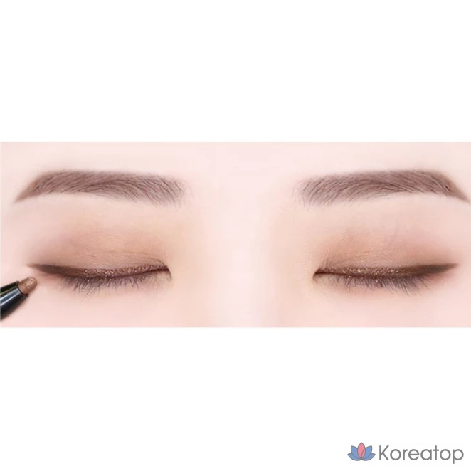 Гелевая подводка для глаз MERZY the First, 0,5 г, оттенок G3, янтарно-бронзовый, 1 шт., фото 5