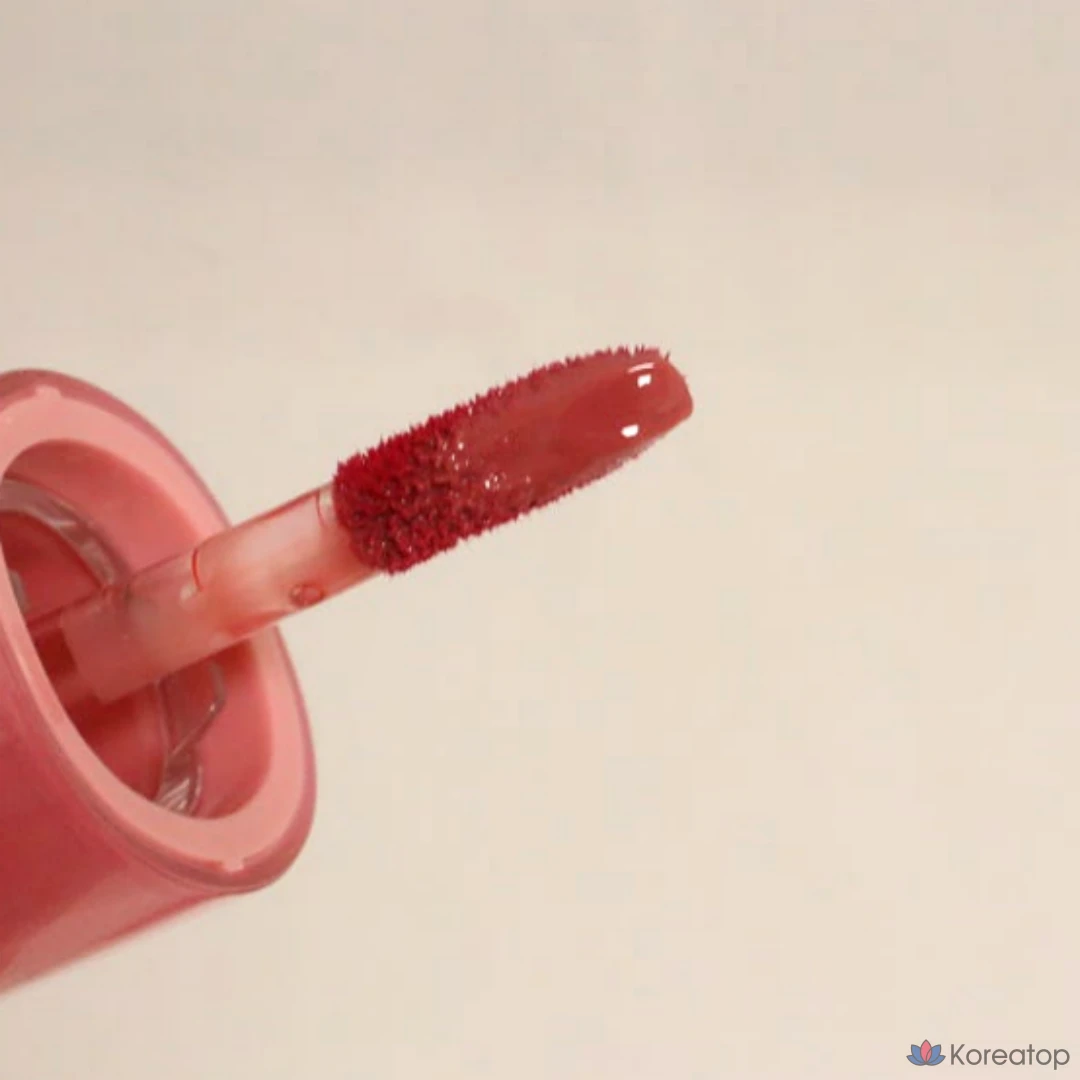 Wakemake Water Blurring Layer Tint Water Gel Moisturizing Moist Lip Priming Firm Adhesion, 1 шт., 4,6 г, #01_PeachWarmth, фото 4