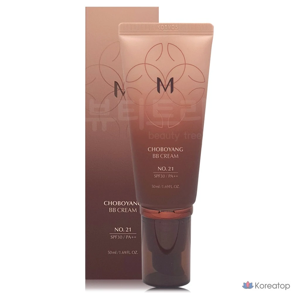 BB-крем Missha M Choboyang, 50 мл, № 21 (ярко-бежевый), 1 шт., фото 2