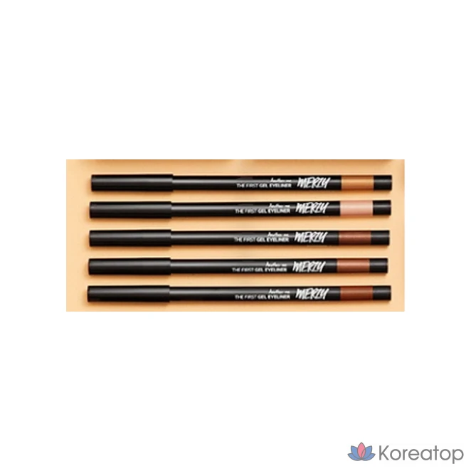 Гелевая подводка для глаз MERZY the First, 0,5 г, оттенок G3, янтарно-бронзовый, 1 шт., фото 6