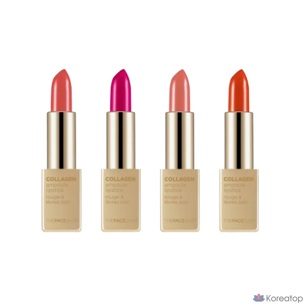 Помада The Face Shop FMGT Collagen Ampoule Lipstick 3.5g 12 Signature Red 1 шт.