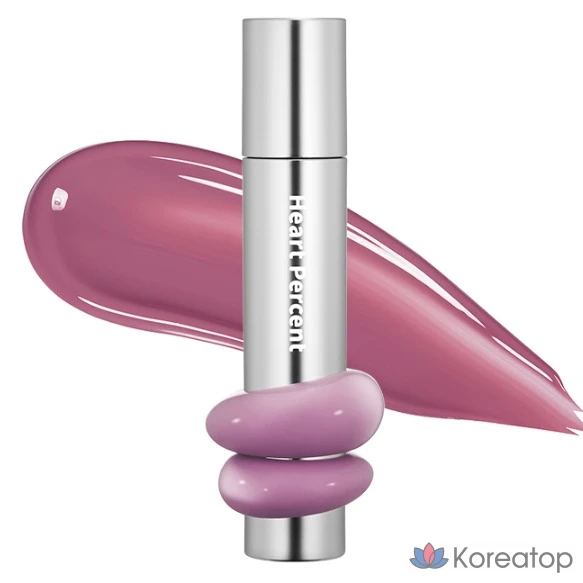 Тинт для губ Heart Percent Dot On Mood One Way Glow, 4 г, оттенок 06 Fade Mauve, 1 шт.
