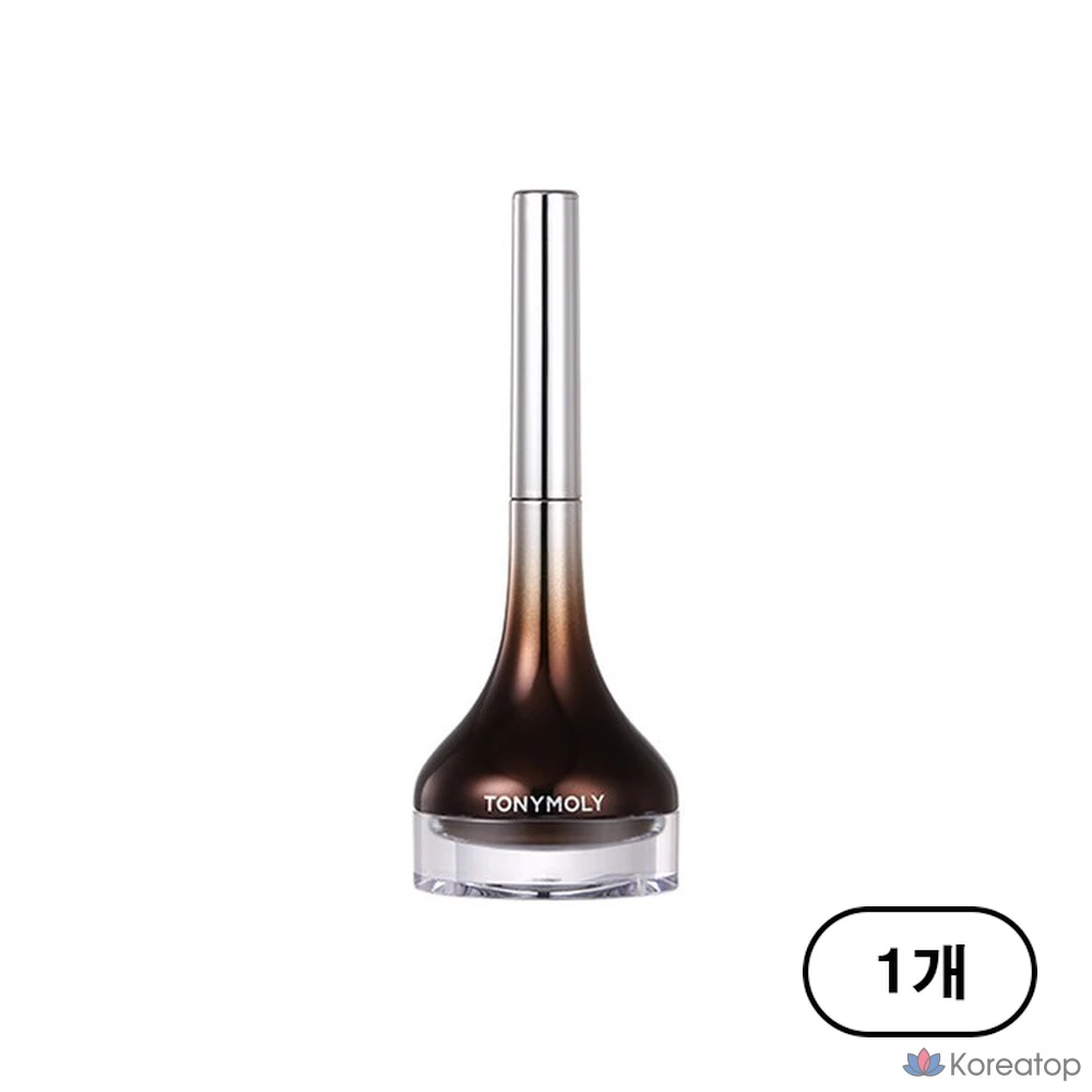 Гелевая подводка для глаз Tony Moly Back Gel Eyeliner, 4 г, № 2, коричневый, 1 шт.