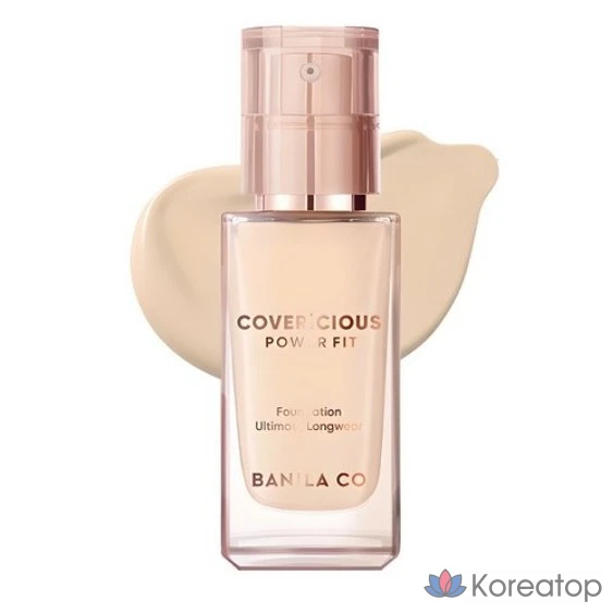 Тональный крем Vanillaco Covericious Power Fit Foundation, 30 мл, 1 шт., цвет 21 Ivory