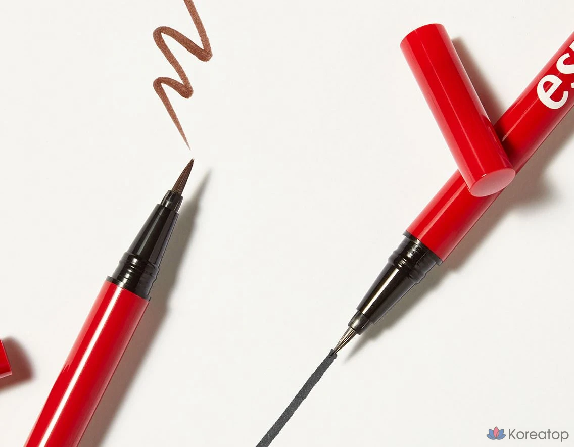 Подводка для глаз Espoir No-Merging Brush Eyeliner, 1 г, № 2, оттенок Moody Brown, 1 шт., фото 4