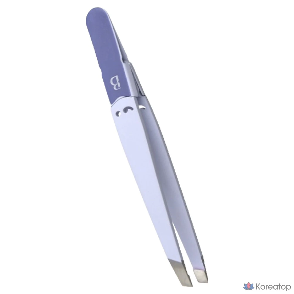 Пинцет для депиляции бровей BOCAS STW-200, 1 шт., синий
