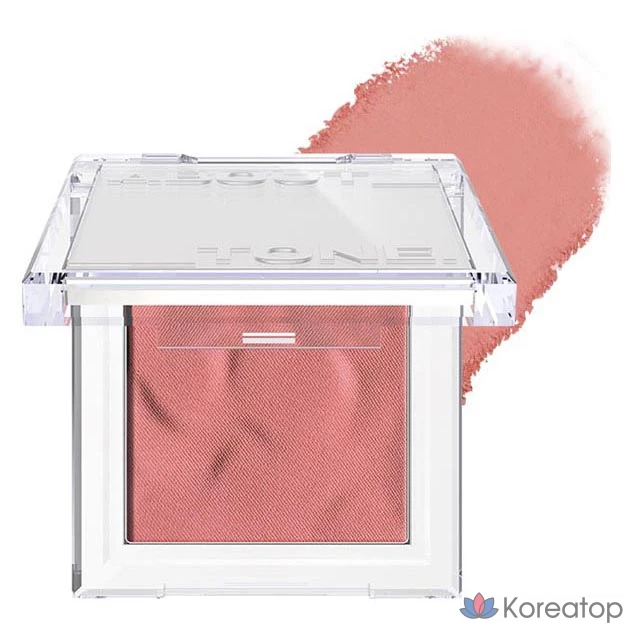 Румяна ABOUT TONE Fluffy Wear, 4,3 г, оттенок 04 Charming Rose, 1 шт.