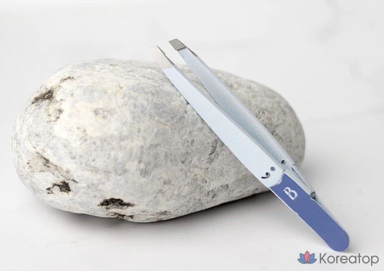 Пинцет для депиляции бровей BOCAS STW-200, 1 шт., синий, фото 2