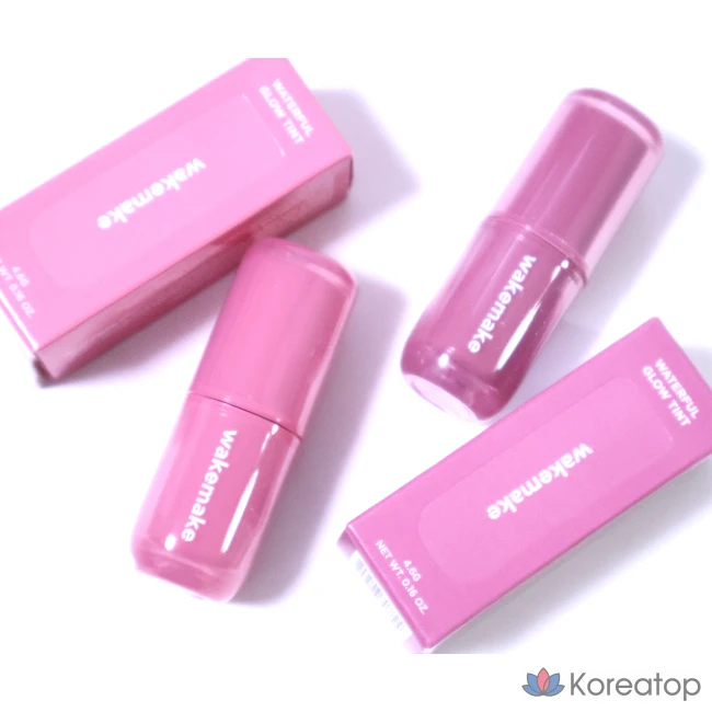 Wakemake Waterful Glow Tint '05_Courtney 06_Nub' / Увлажняющий, вписывающий влагу, яркий тонирующий крем, 1 шт., 4,6 г, 05_Courtney