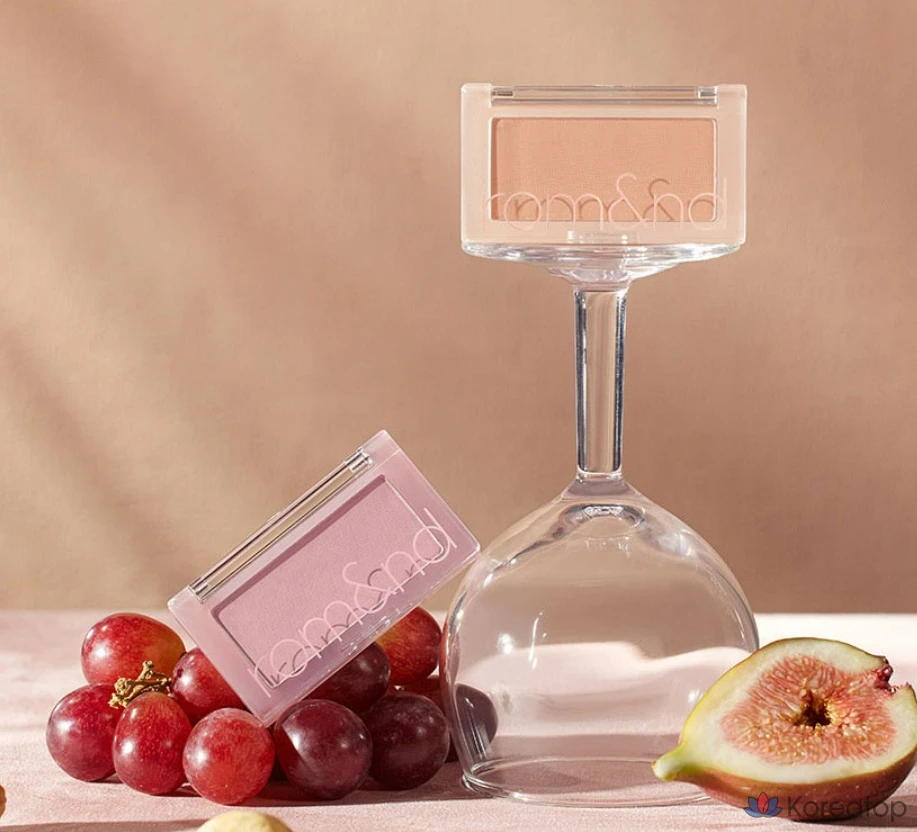 Румяна ROM&ND Better Than Cheek Blusher 4 г, N02 Byne Nude, 1 шт., фото 8