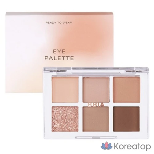 Палетка теней для век BBIA Ready to Wear, 5 г, оттенок 02 Mood, 1 шт.