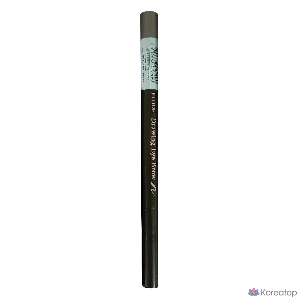 Этюд для рисования бровей, 7 видов, № 5 серый, 1 шт.