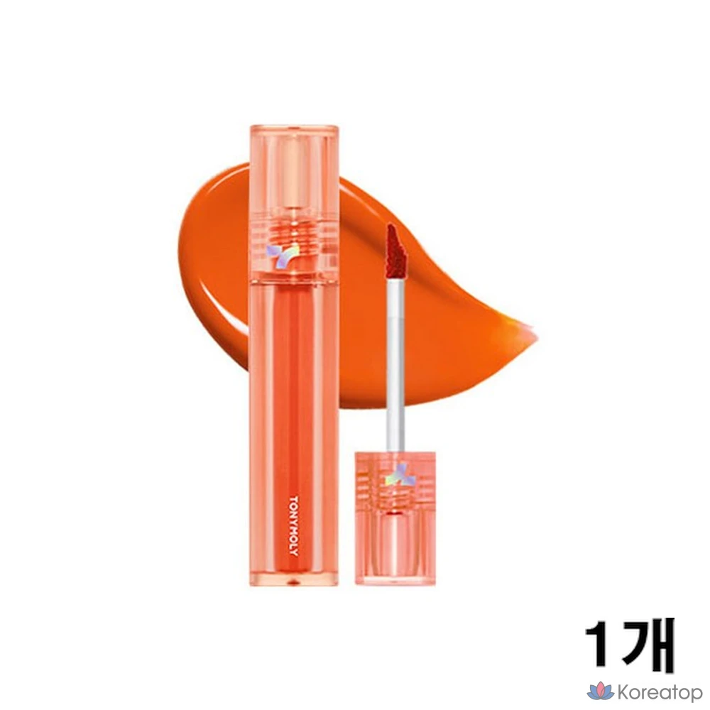Тинт для губ Tony Moly Perfect Lips Shocking, оттенок 01 Orange Shocking, 1 шт.